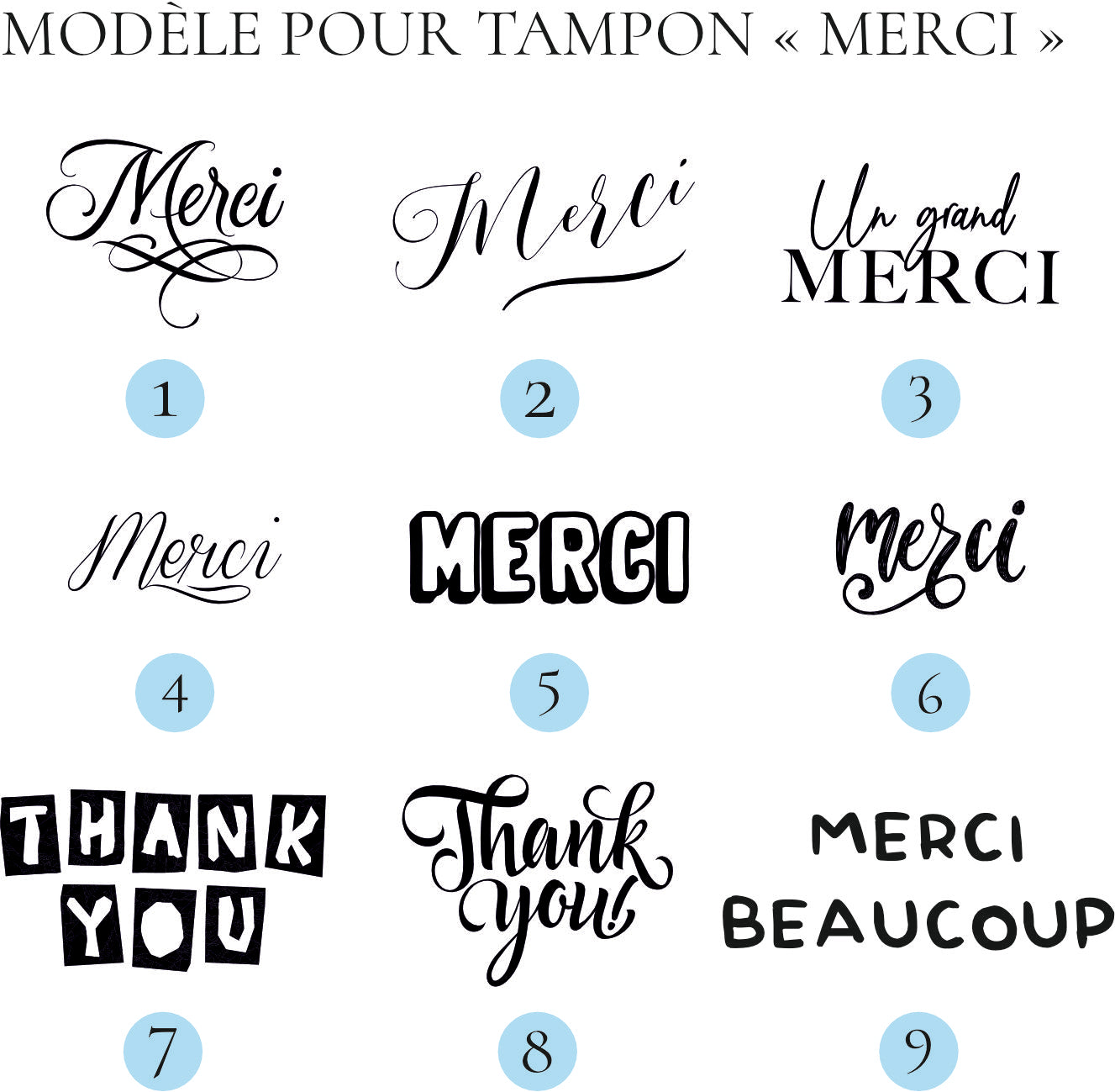 Coffret de tampons pour entrepreneurs et petites entreprises