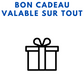 Bon cadeau sur toute la boutique