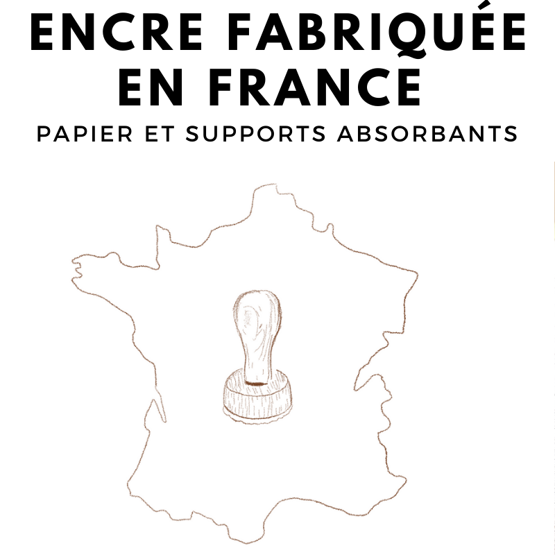 Encre pour tampon fabriquée en France