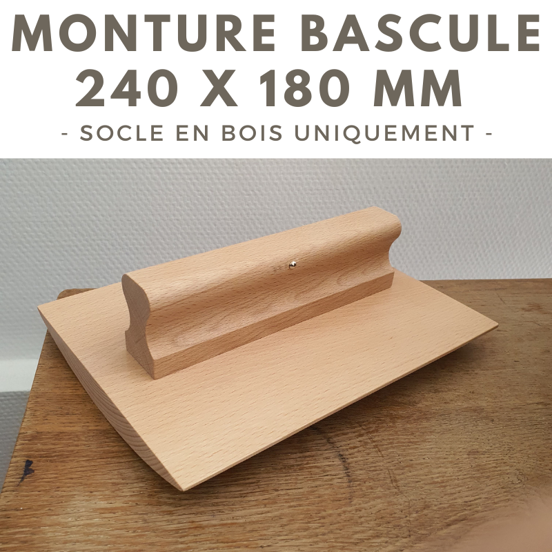 Monture tampon bascule