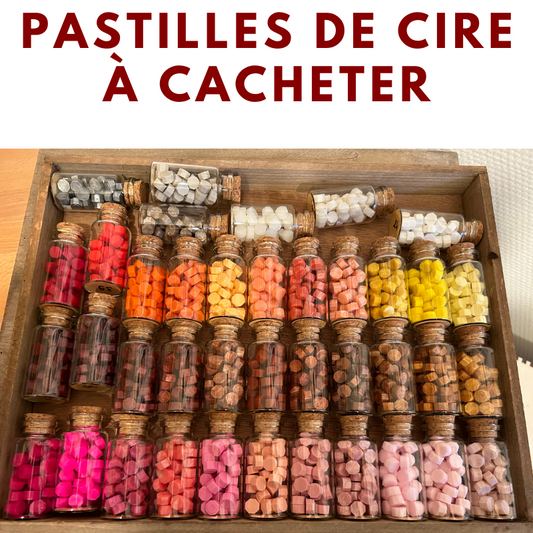 Pastilles de cire à cacheter