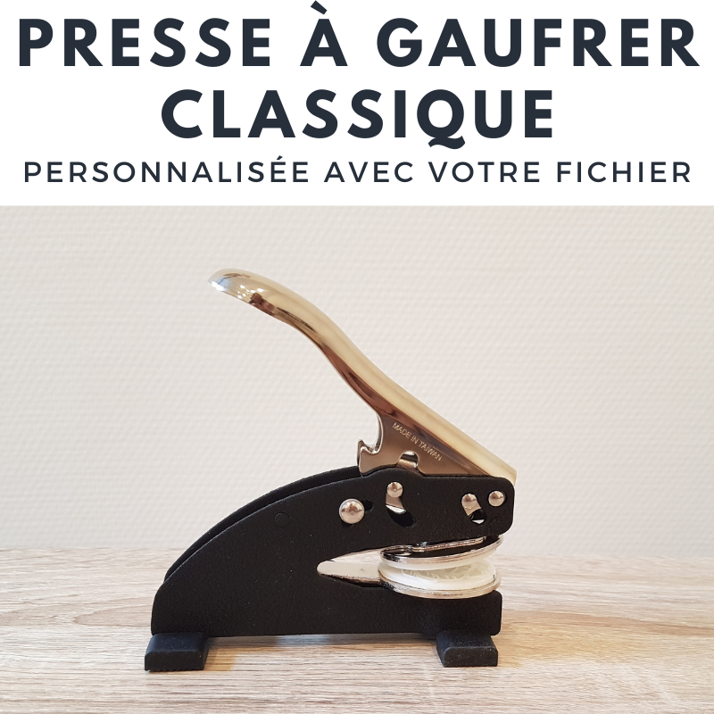 Presse à gaufrer personnalisable SHINY