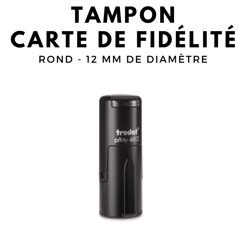 Tampon carte de fidélité