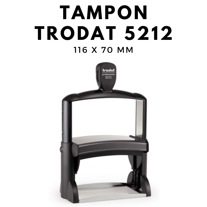 tampon encreur automatique format géant spécial packaging 116 X 70 mm