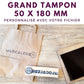 Grand tampon bois 50 x 180 mm  tampon logo personnalisé