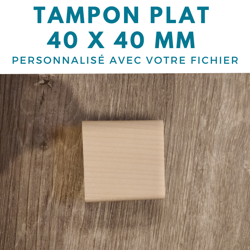 Tampon monture loisirs créatifs 40 mm