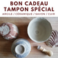 Bon cadeau tampon spécial pour tampon argile, terre, céramique et savon
