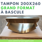 TAMPON GRAND FORMAT À BASCULE 200 X 260 MM
